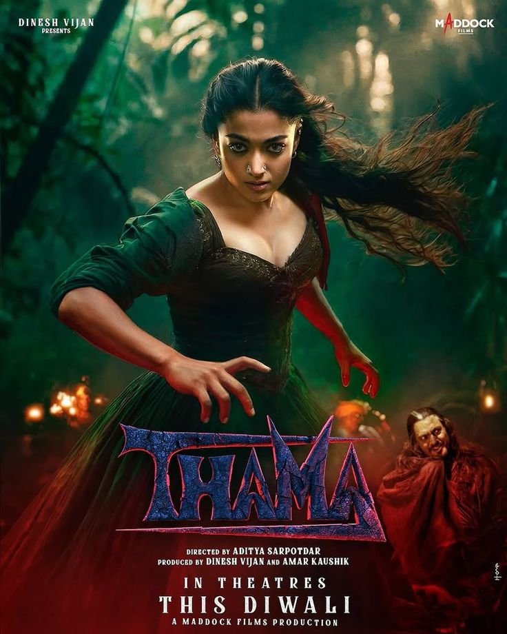 Thamma: Ayushmann Khurrana and Rashmika Mandanna