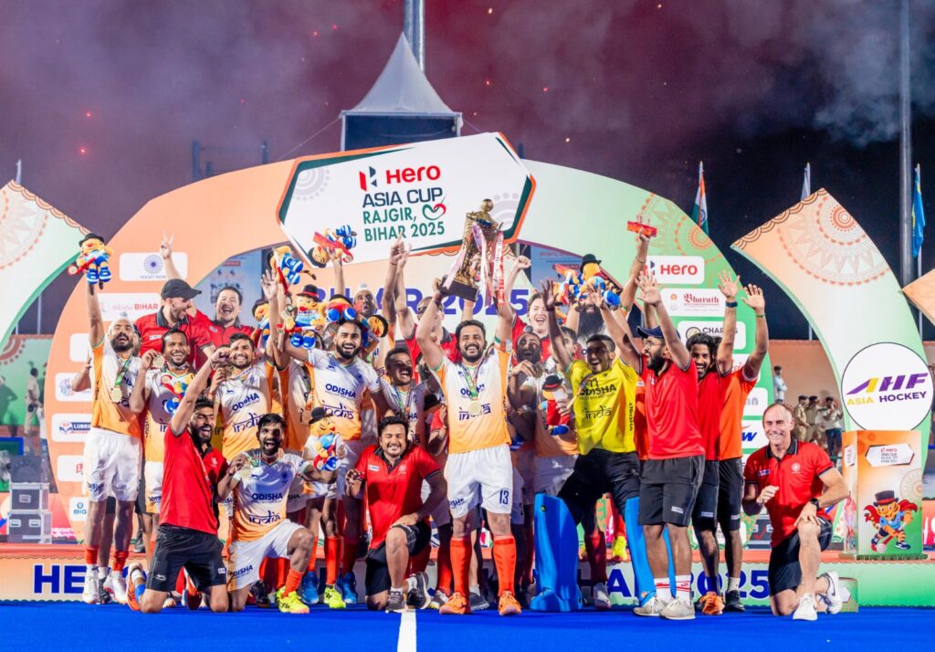 India Defeat Korea 4-1 to Win Asia Cup Hockey After 8 Years