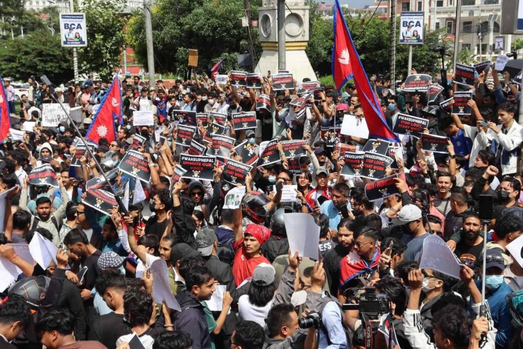 Gen-Z protest In Nepal