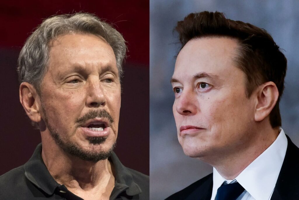 World Richest man Larry Ellison