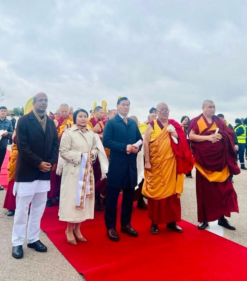 India Makes History: Sacred Relics of Buddha Sent to Russia’s Kalmykia for the First Time