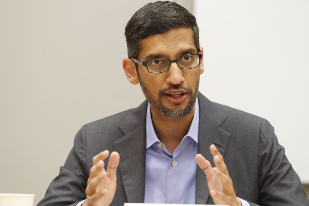 Google CEO Sundar Pichai