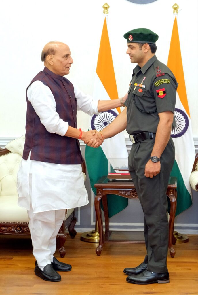 Neeraj Chopra Conferred with Honorary Rank of Lieutenant Colonel