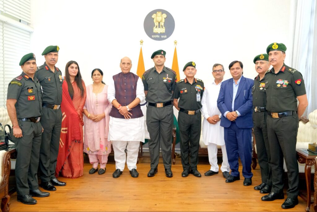 Neeraj Chopra Conferred with Honorary Rank of Lieutenant Colonel