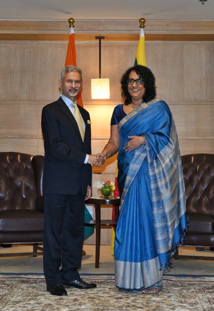 S. Jaishankar & Dr. Harini Amarasuriya