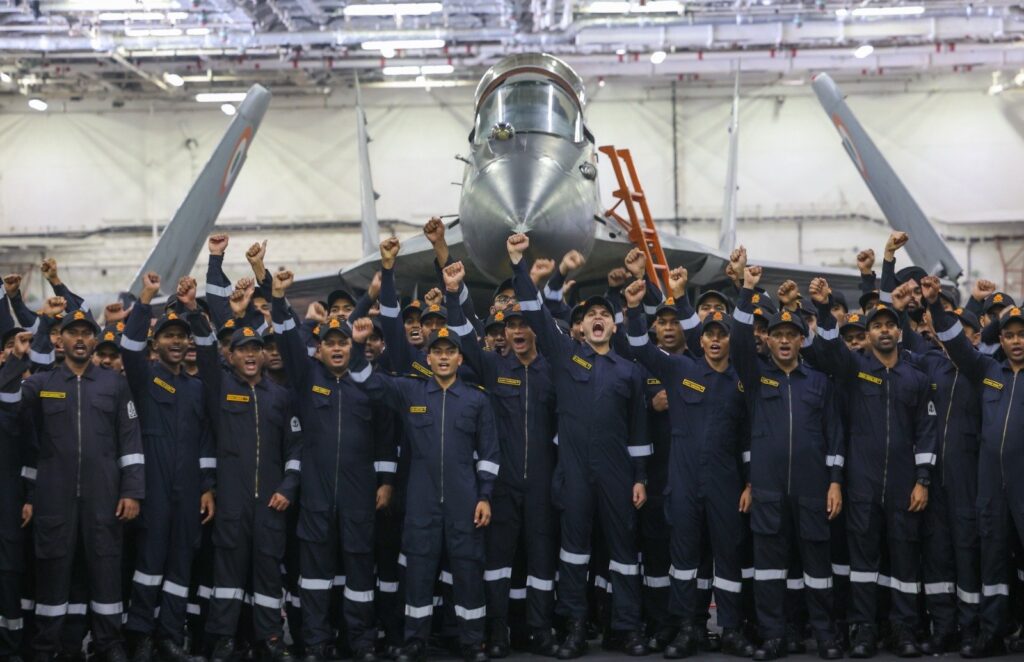 Narendra Modi Celebrates Diwali with Indian Navy Aboard INS Vikrant