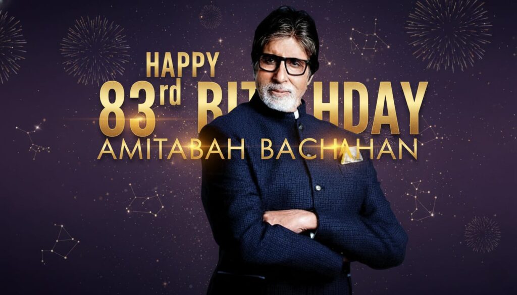 Amitabh Bachchan BirthDay
