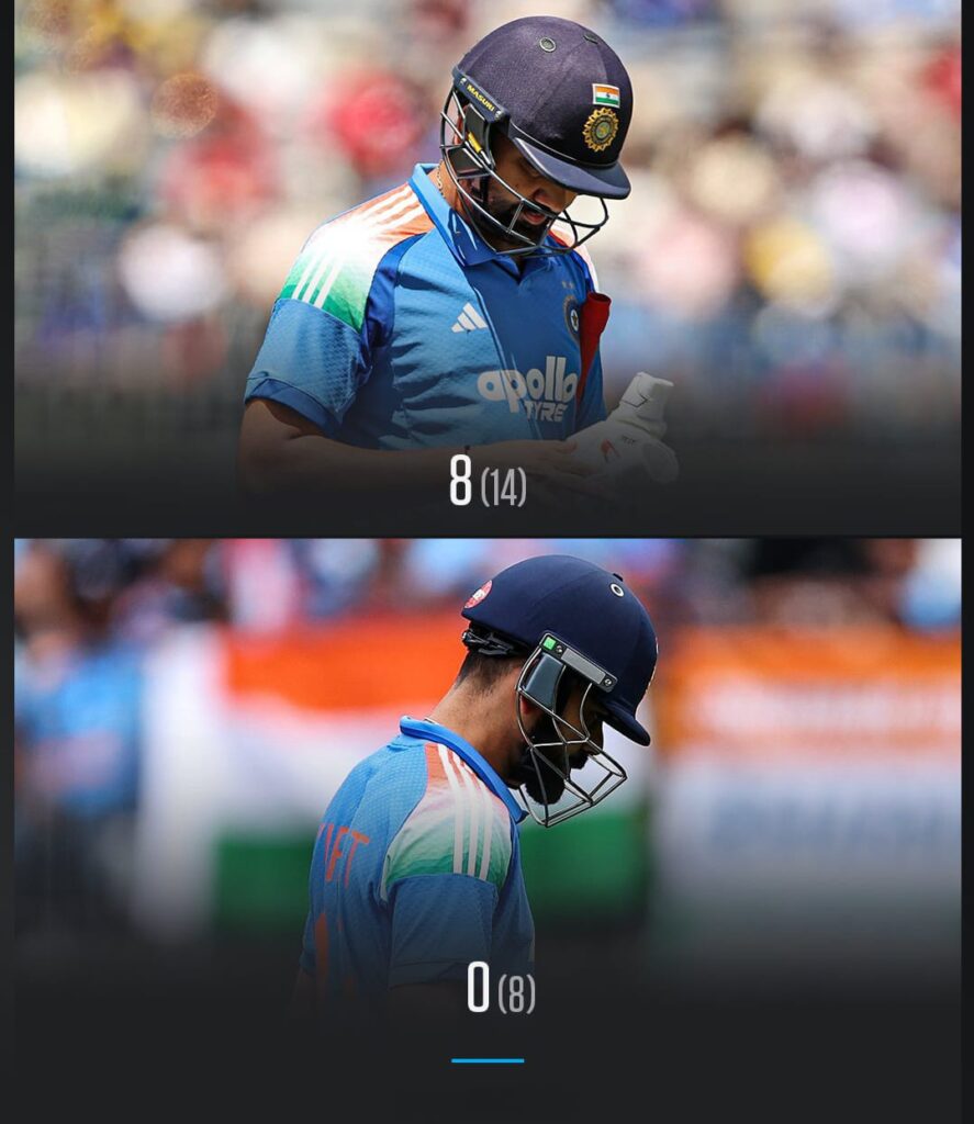 Rohit Sharma and Virat Kohli
