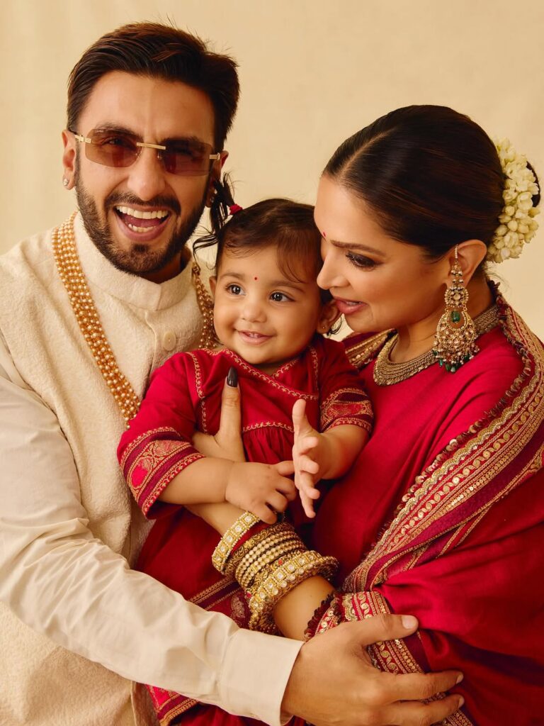 Deepika Padukone, Ranveer Singh Share Diwali Photos Featuring Their Smiling Daughter Dua